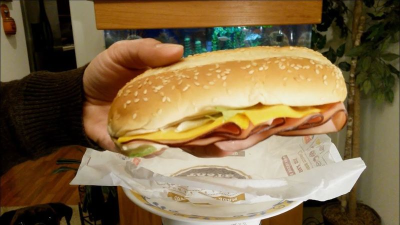 Burger King’s Yumbo Hot Ham & Cheese