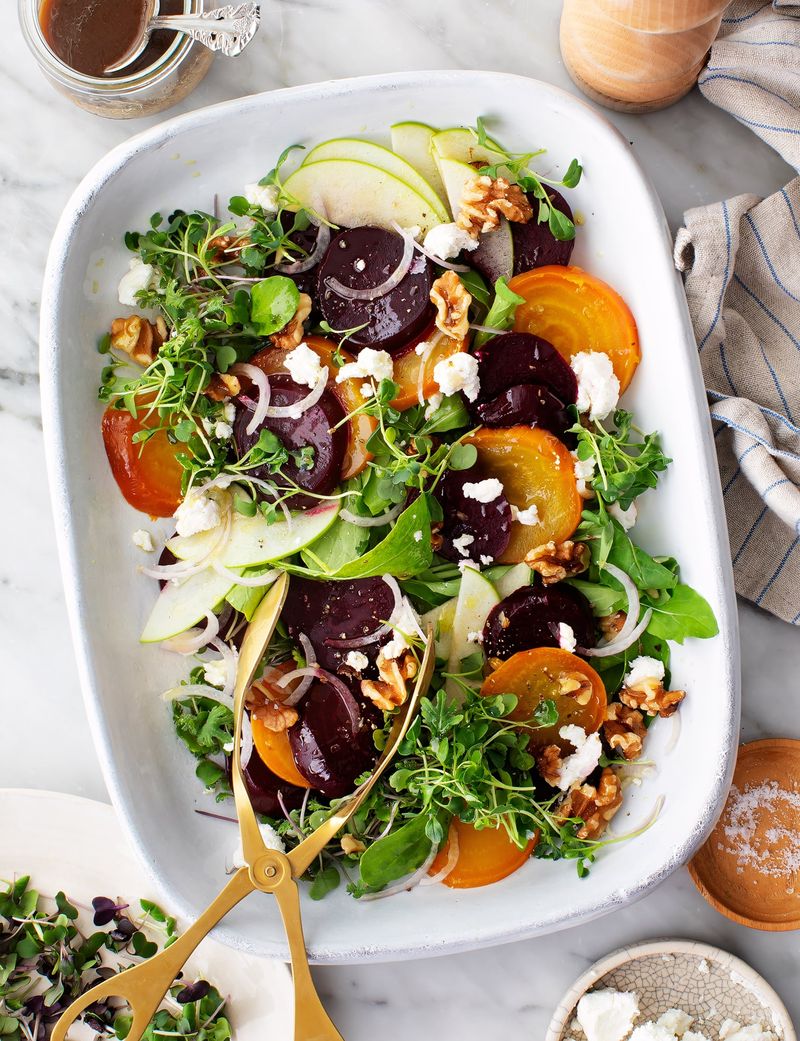 Beet and Goat Cheese Salad
