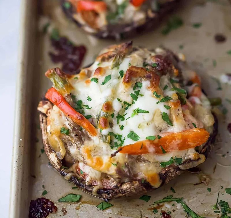 Stuffed Portobello Steaks