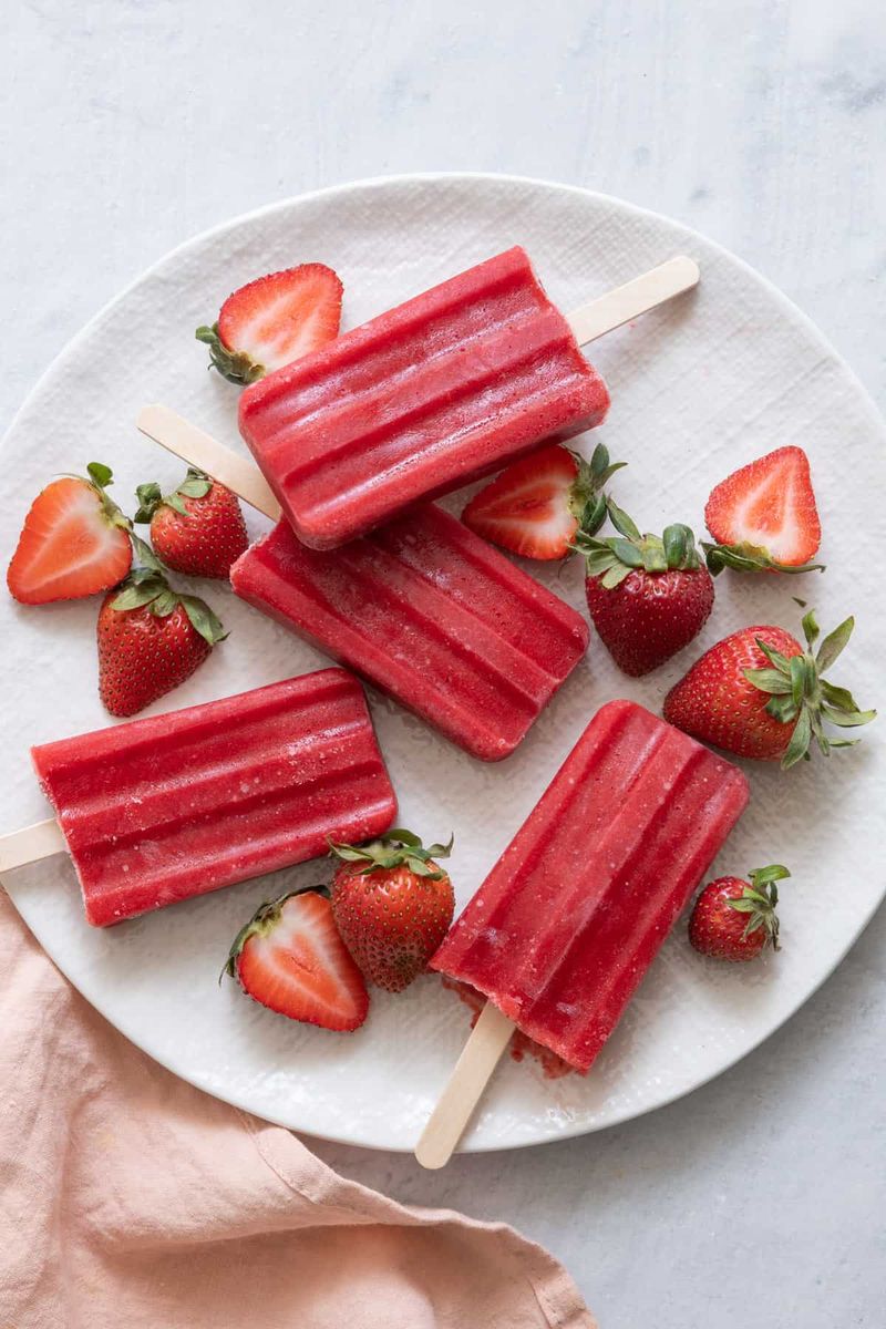 Whole Fruit Popsicles