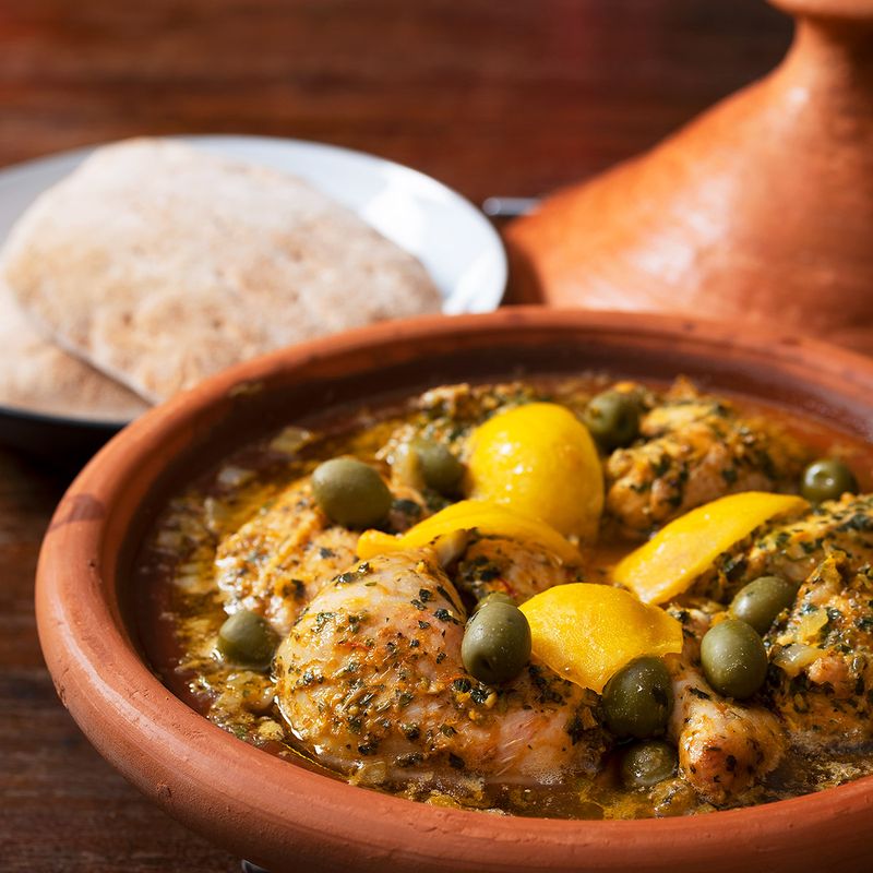 Moroccan Tagine with Preserved Lemons