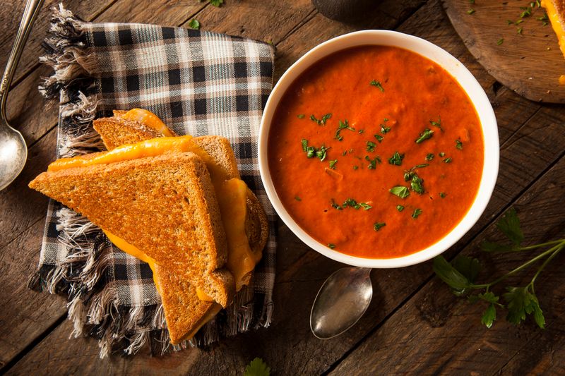 Tomato Soup and Grilled Cheese