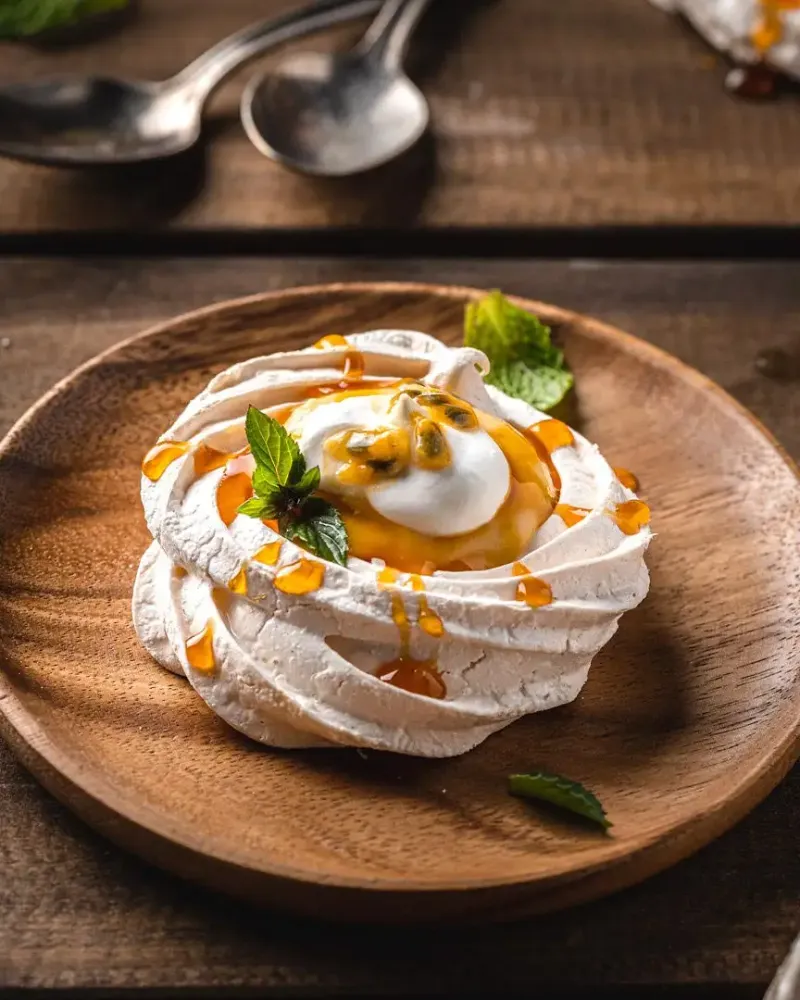Passion Fruit Pavlova