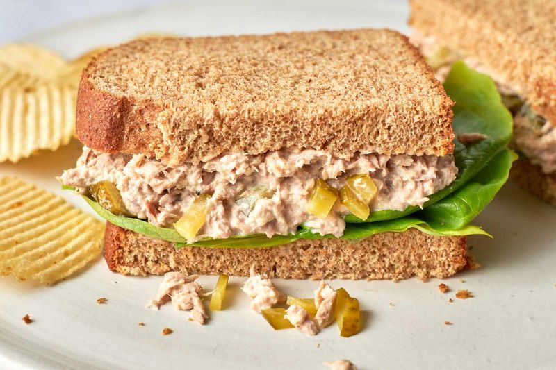 Creamy Tuna Salad Sandwiches