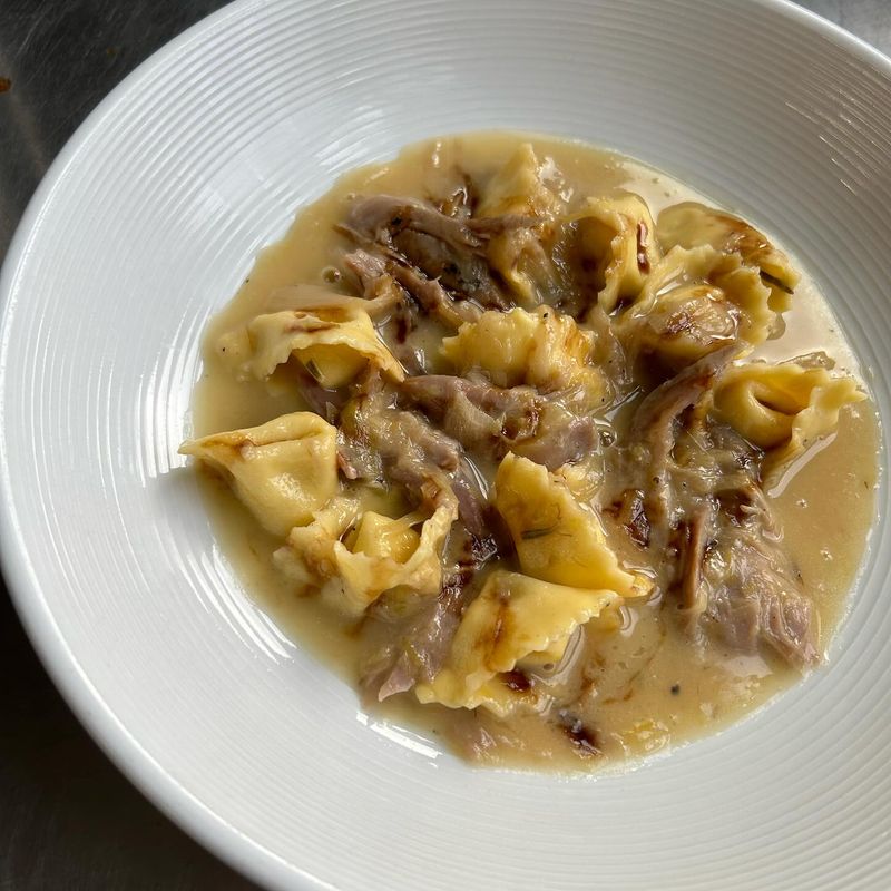 Butternut Squash Ravioli at Trattoria Delia (Burlington)