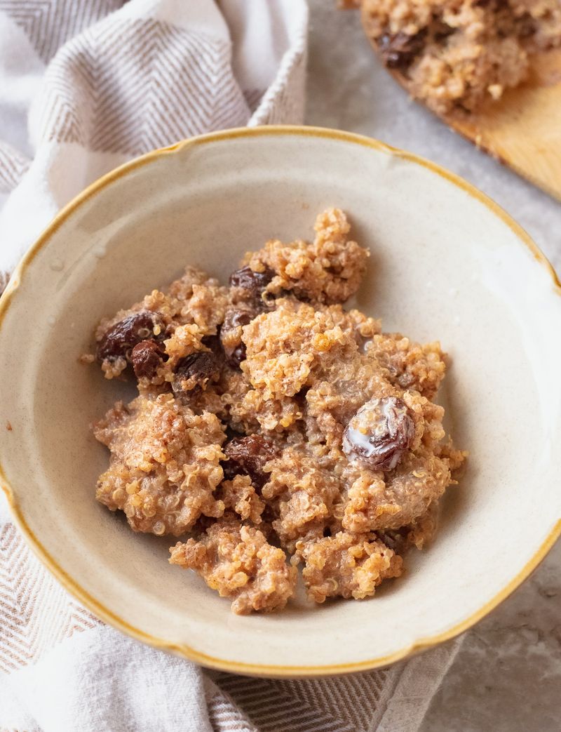 Cinnamon Raisin Quinoa