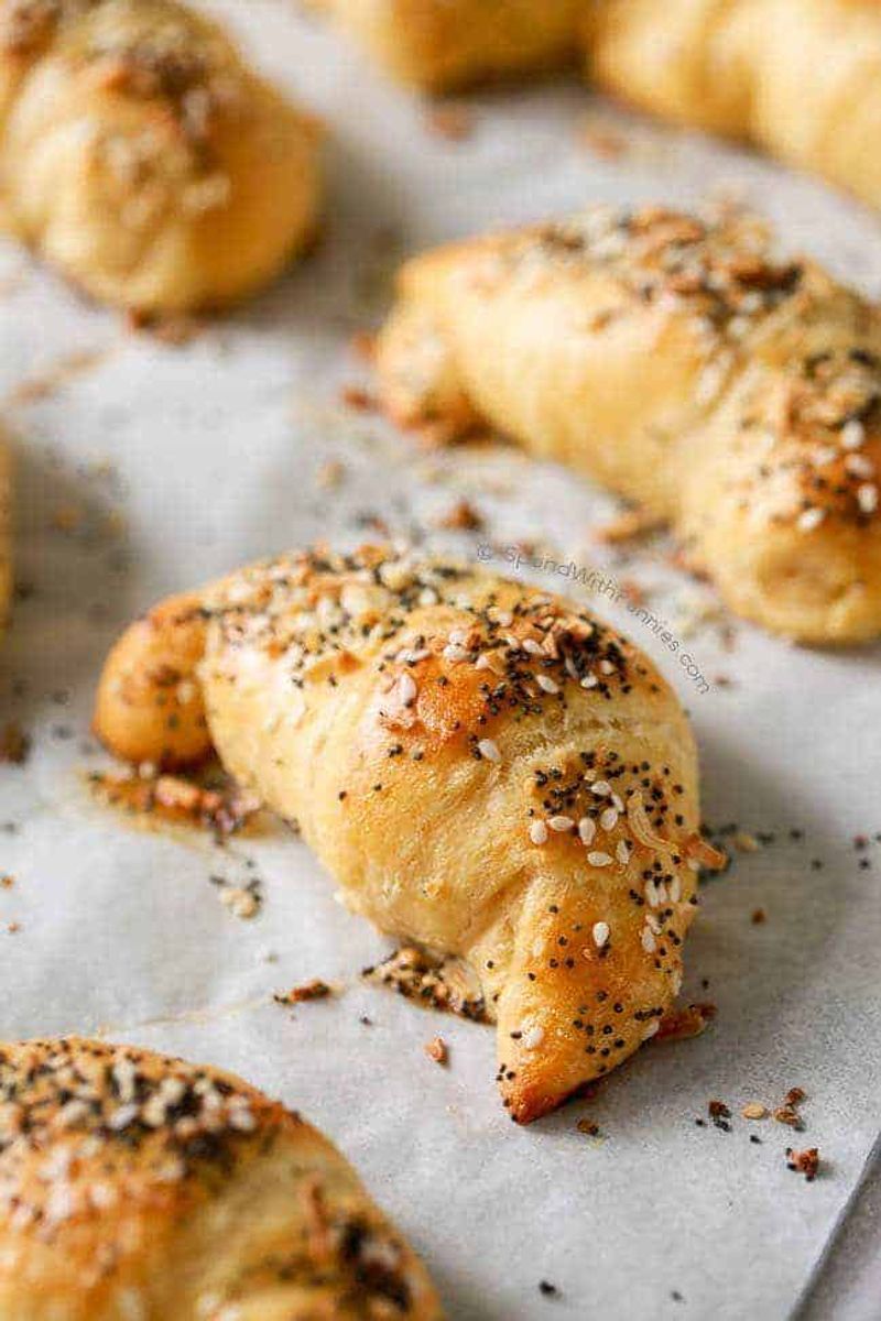 Everything Bagel Crescent Rolls