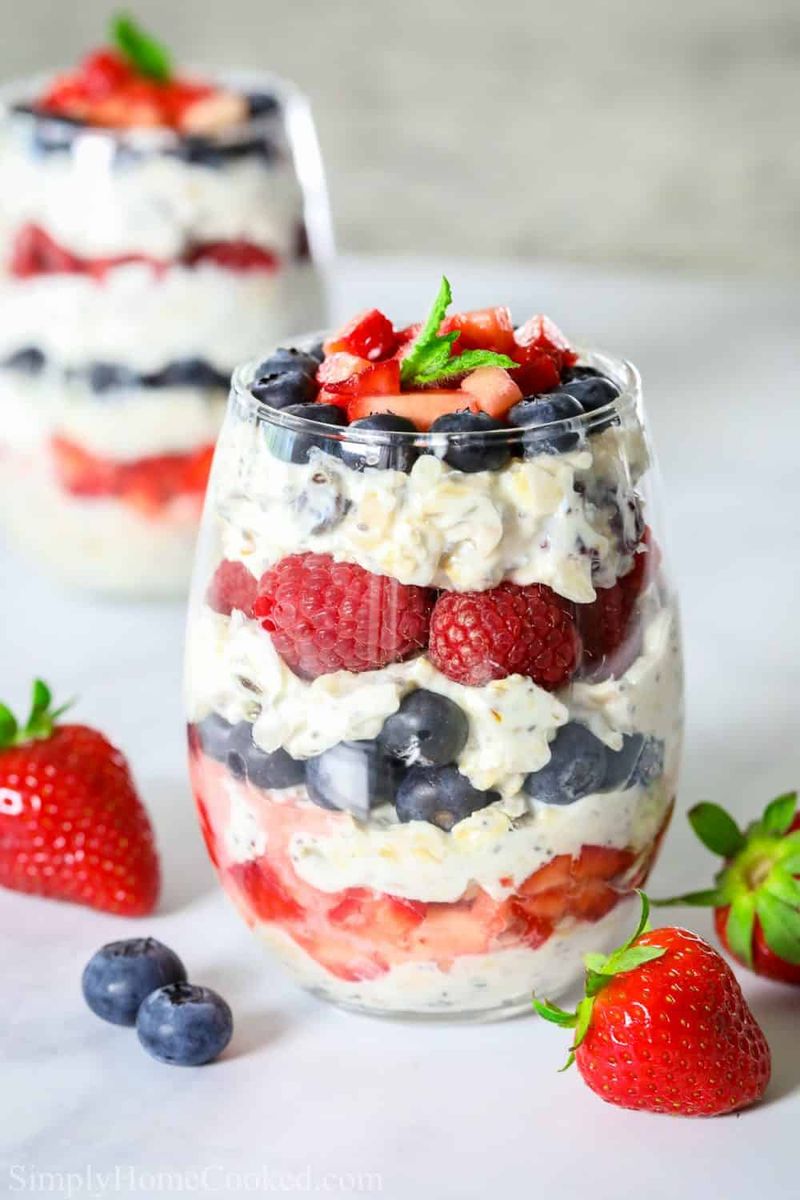 Berry and Yogurt Parfaits