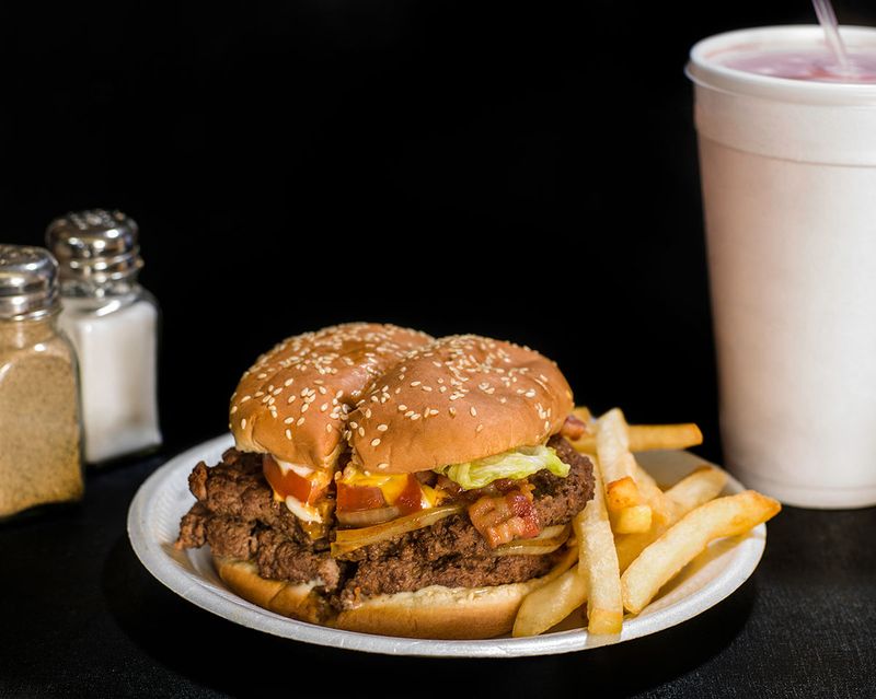 The Ghetto Burger at Ann’s Snack Bar (Atlanta)