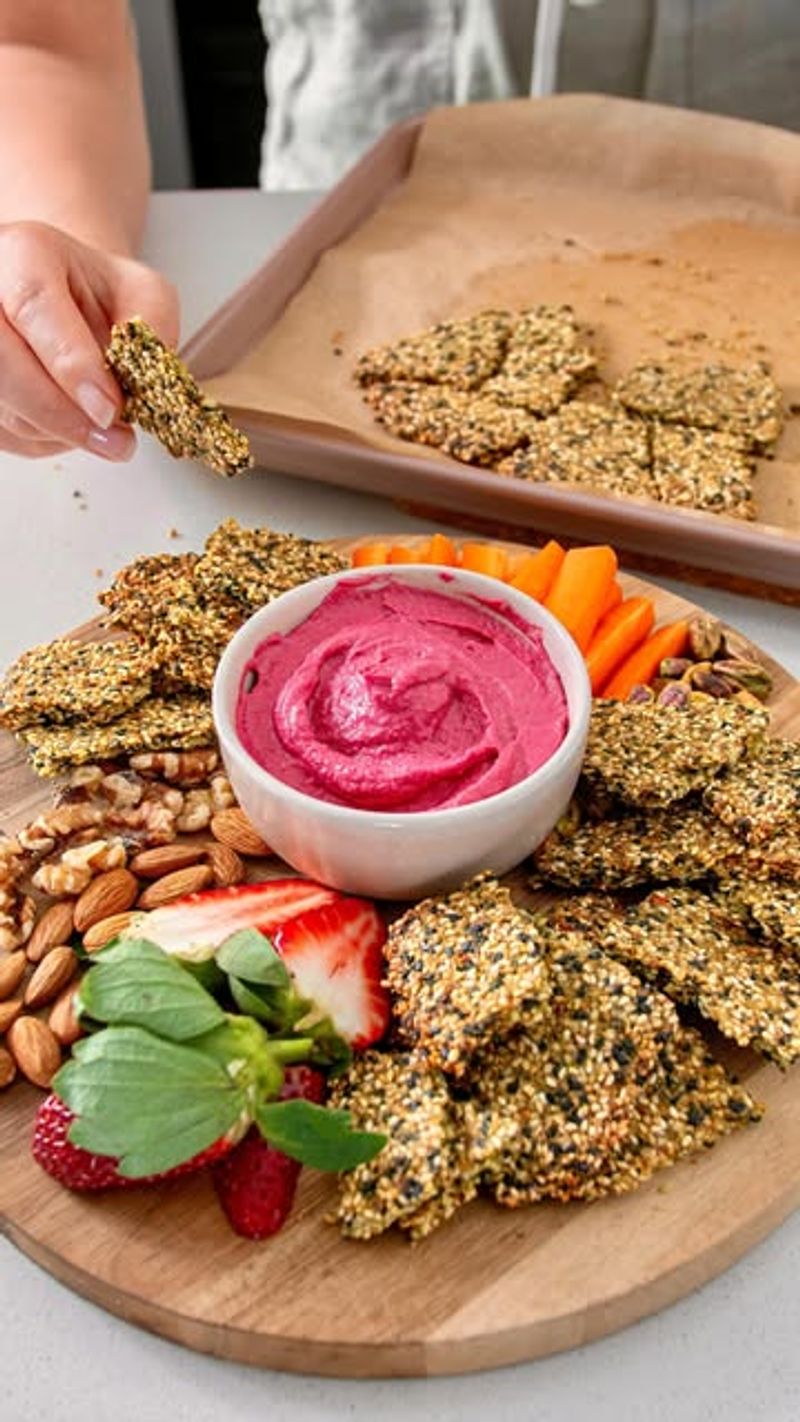 Pumpkin Seed Crackers