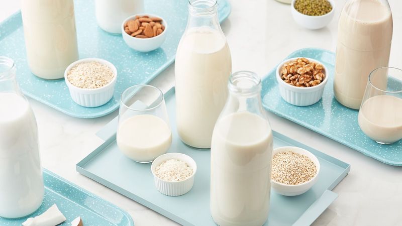 Low-Fat Yogurt or Plant-Based Milks