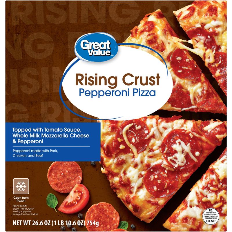 Great Value Rising Crust Pepperoni Pizza (Walmart)