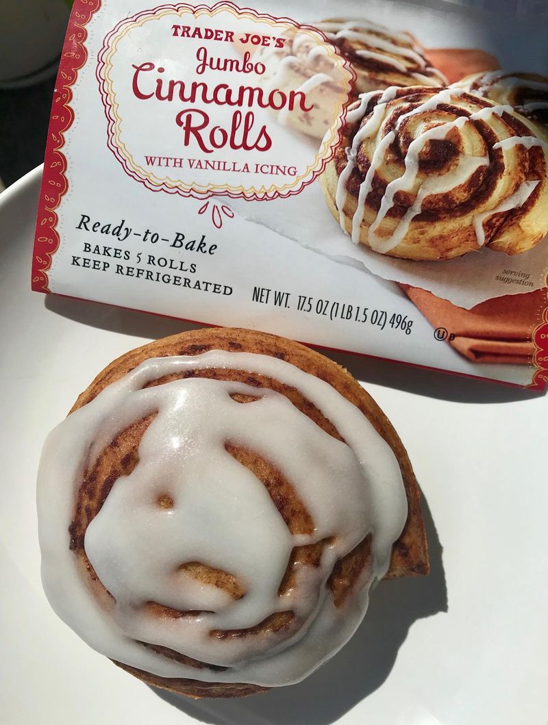 Trader Joe’s Jumbo Cinnamon Rolls