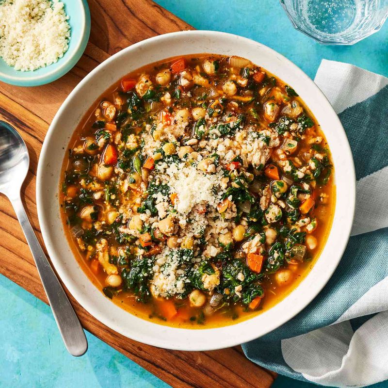 Chickpea and Spinach Stew