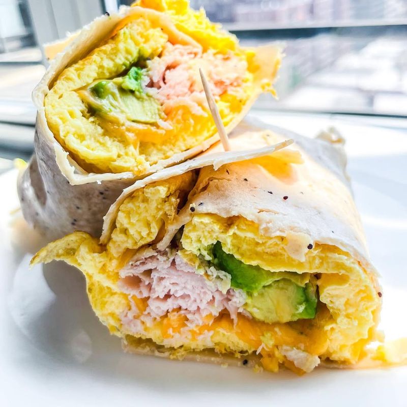 Avocado & Cheese Wrap