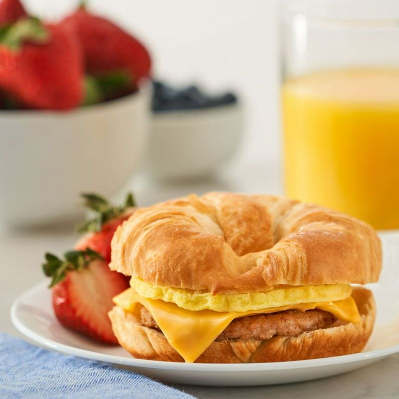 Great Value Sausage, Egg, and Cheese Croissant