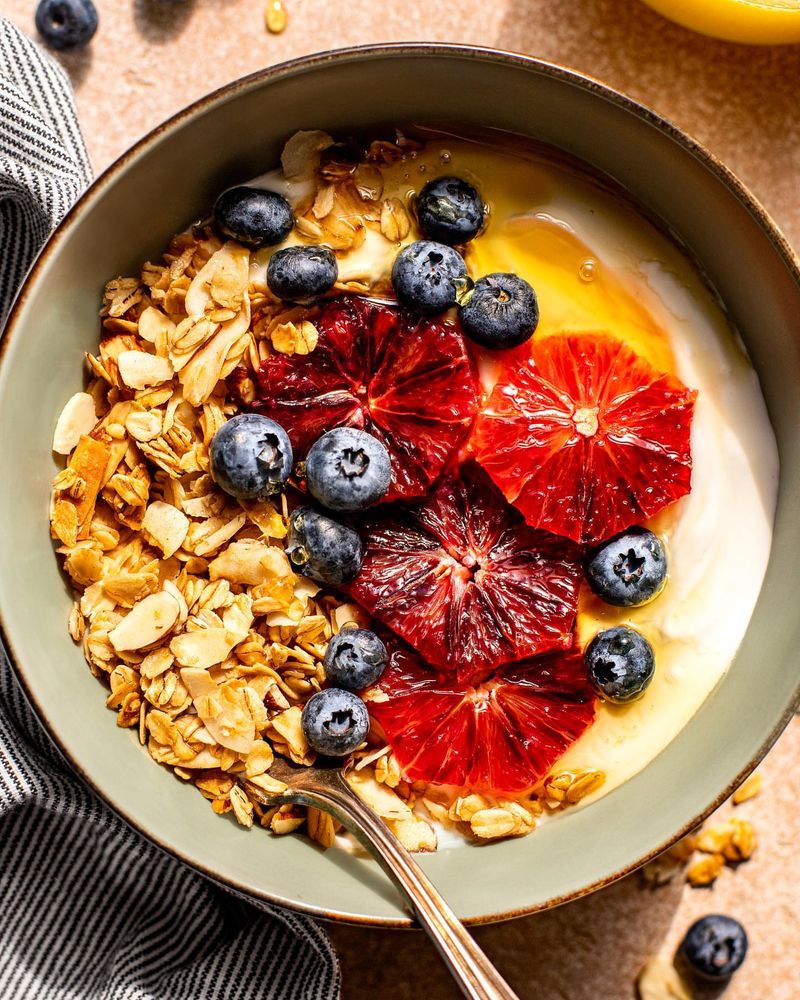 Greek Yogurt Bowl with Berries and Nuts