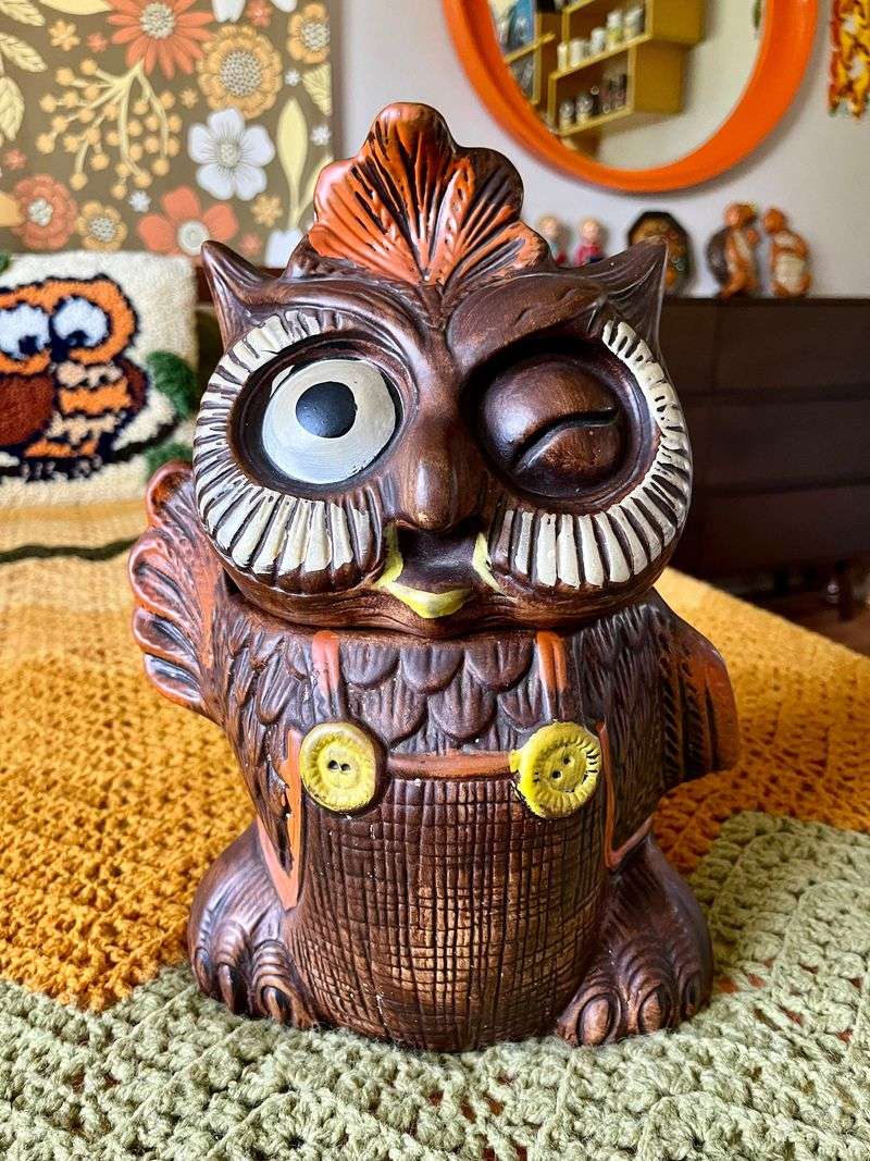 McCoy Winking Owl Cookie Jar