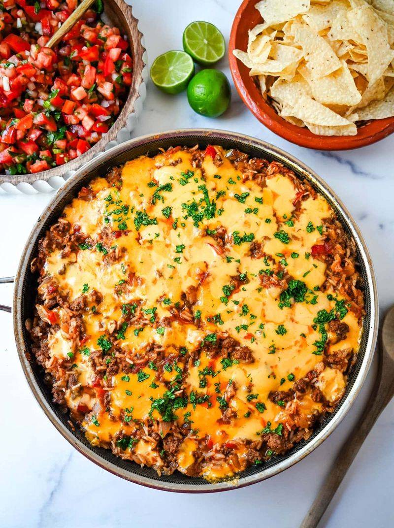 Cheesy Taco Skillet