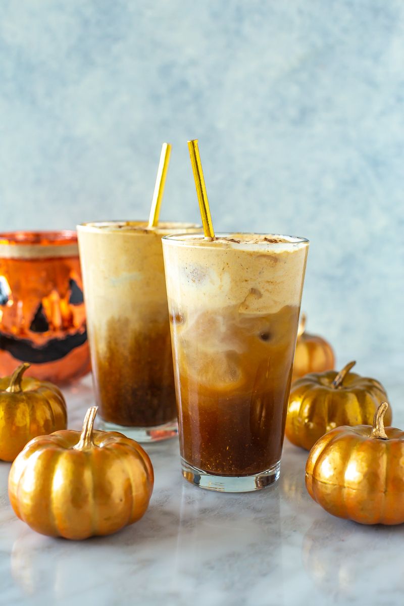 Homemade Pumpkin Cream Cold Brew