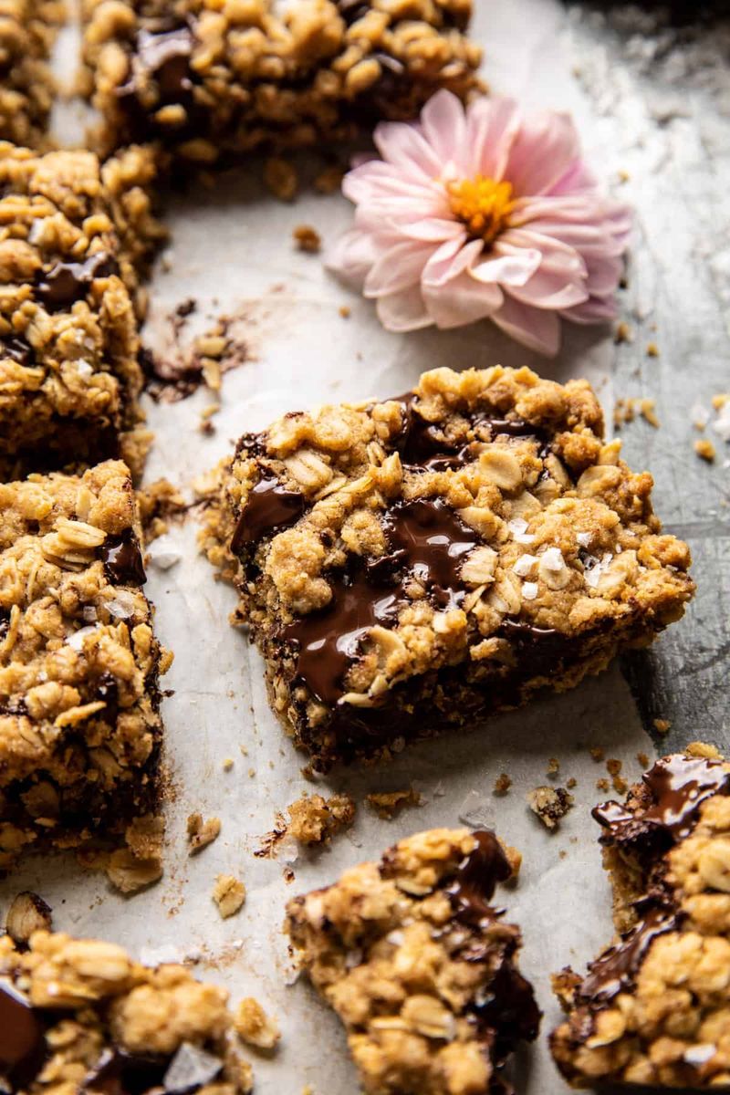 Homemade Oatmeal Cookies or Dark Chocolate Squares