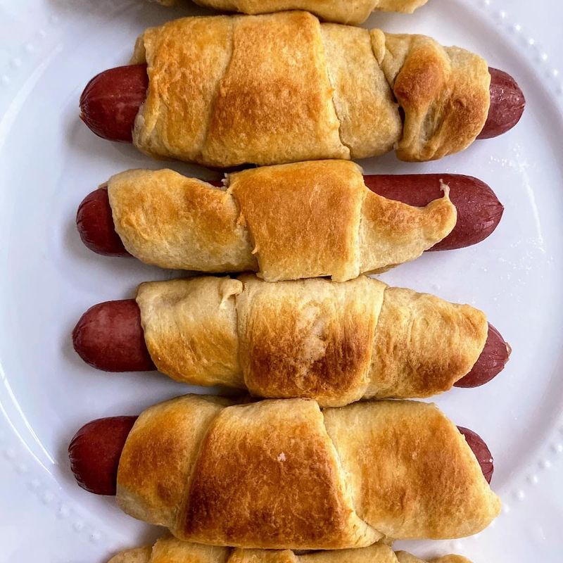 Crescent-Wrapped Hot Dogs
