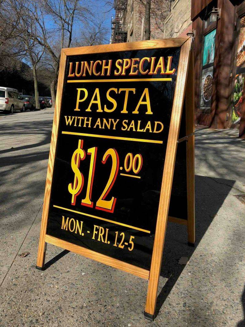 Taking Advantage of Lunch Specials