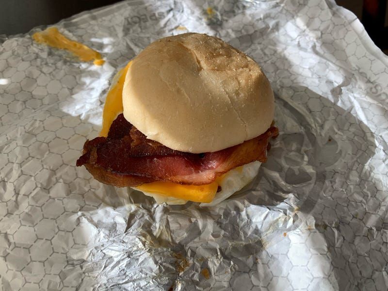 Wendy’s Classic Bacon, Egg & Cheese Biscuit