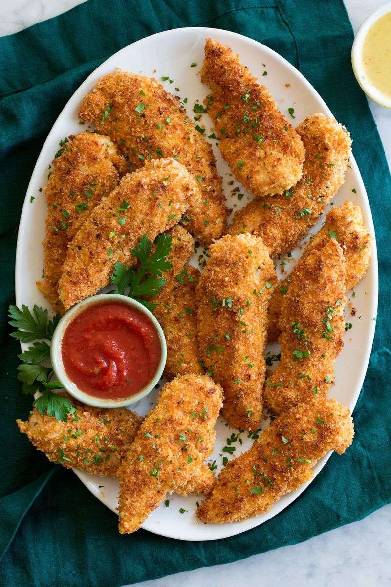 Crispy Baked Chicken Tenders