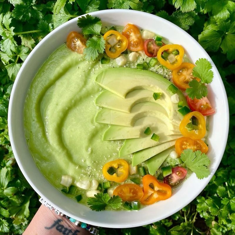 Cucumber Avocado Soup