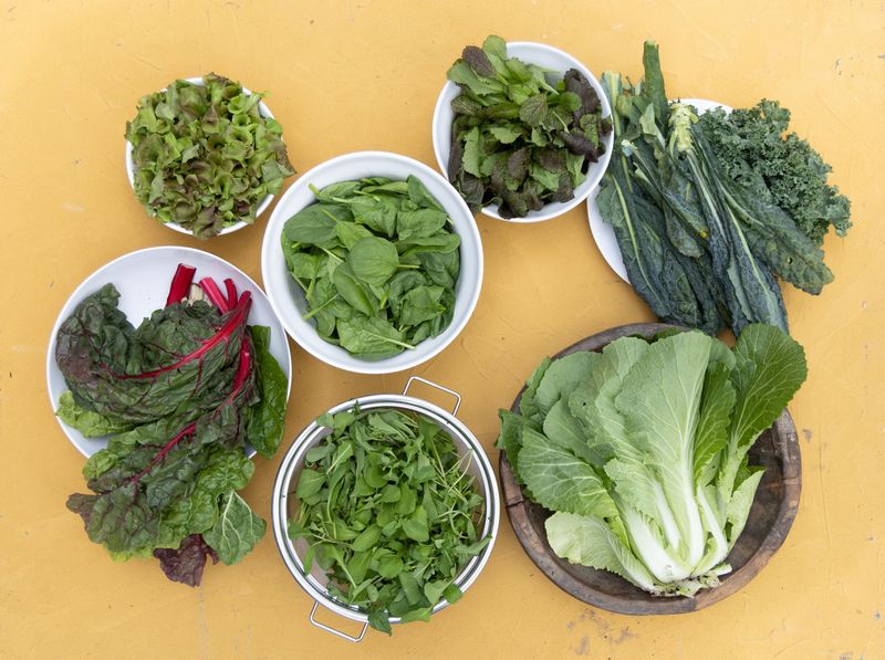 Leafy Greens (Spinach, Kale, Arugula)