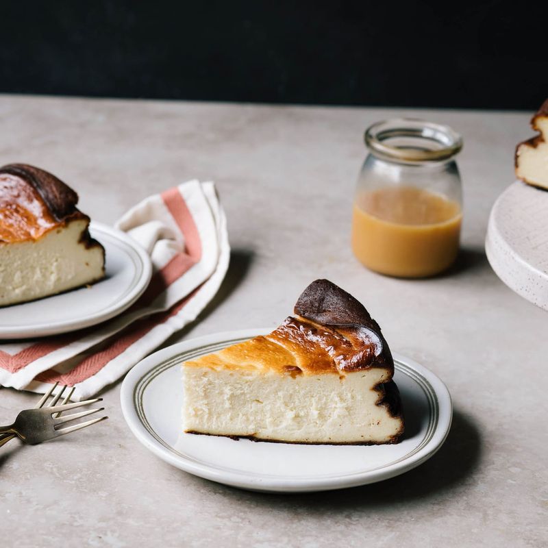 Basque Cheesecake from Spain