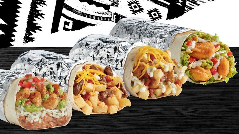 Del Taco Epic Chicken Ranch Burrito