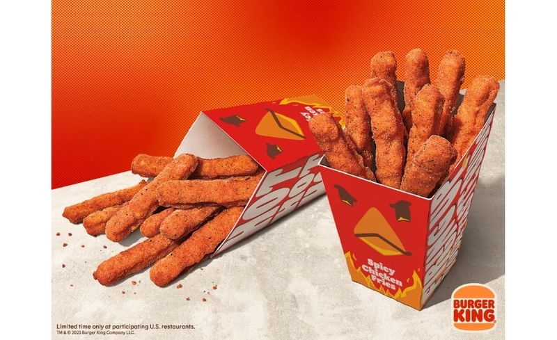 Burger King Chicken Fries (Original Launch)