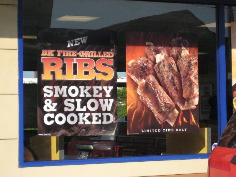 Burger King Ribs