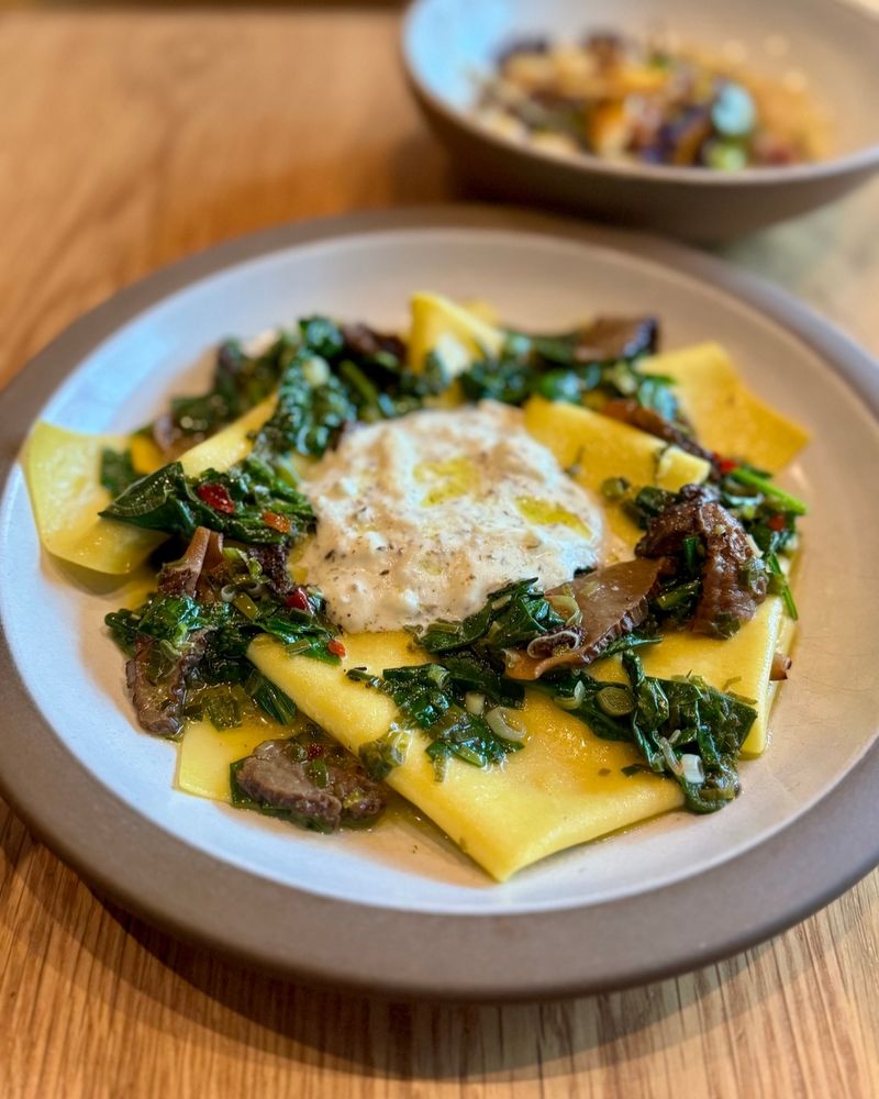 Wild Mushroom Pappardelle at Tavernetta (Denver)