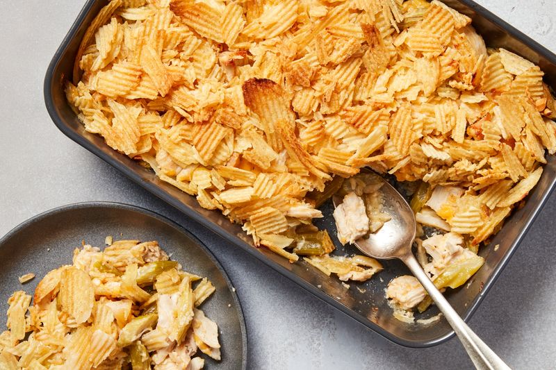 Hot Chicken Salad Casserole