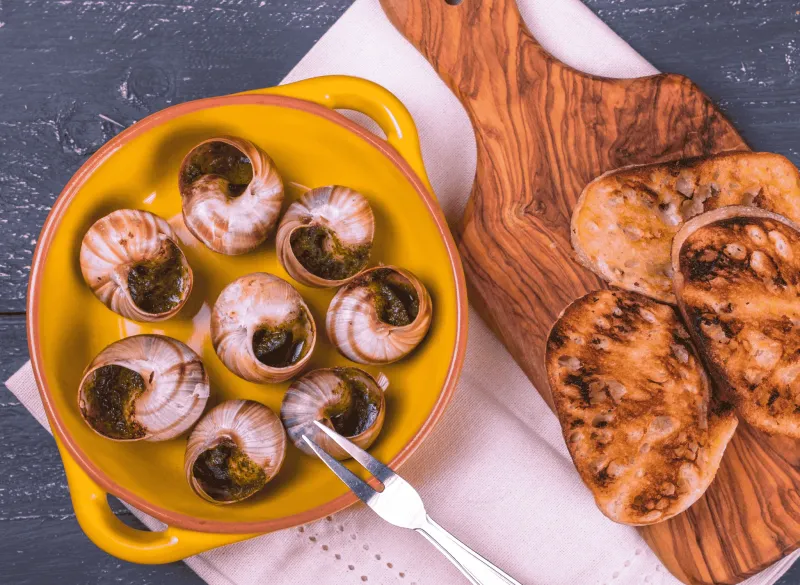 Escargots de Bourgogne (Snails in Garlic Butter)
