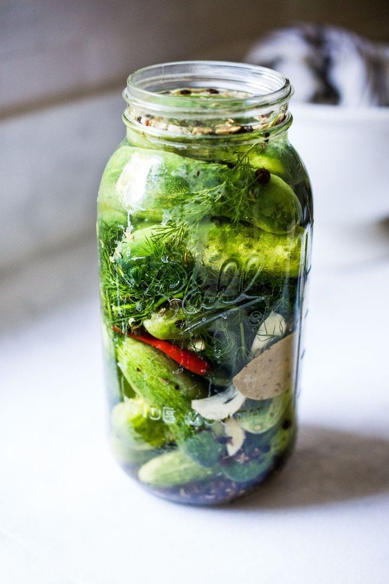 Pickles (Fermented, Not Vinegar-Brined)