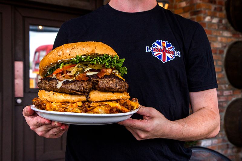 The Kodiak Arrest Burger at Humpy’s Great Alaskan Alehouse (Anchorage)