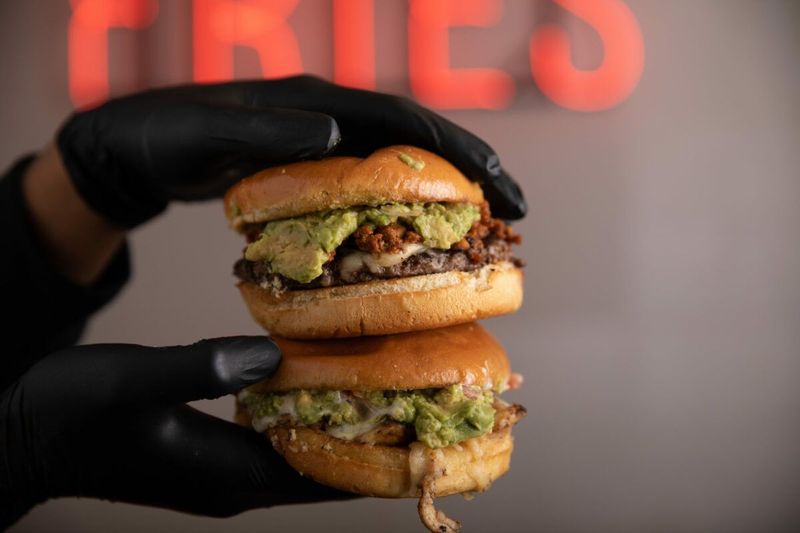 Green Chili Cheeseburger at Port of Call (New Orleans)