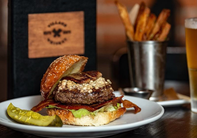 Whiskey King Burger at Village Whiskey (Philadelphia)