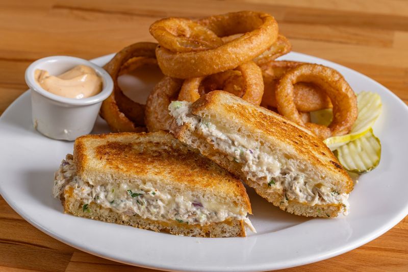 Tuna Melt (Overly Mayo-Heavy)