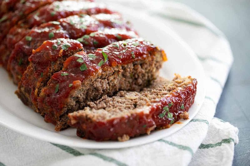 Meatloaf with Ketchup Glaze