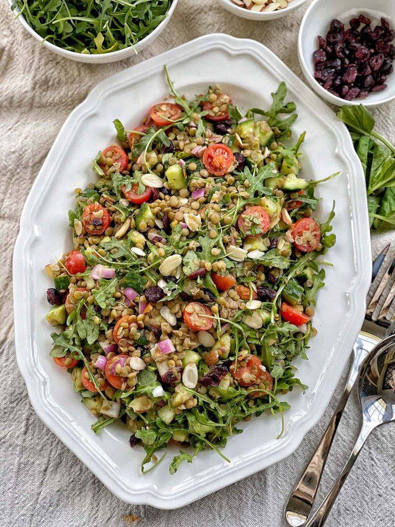 Lentil and Arugula Salad