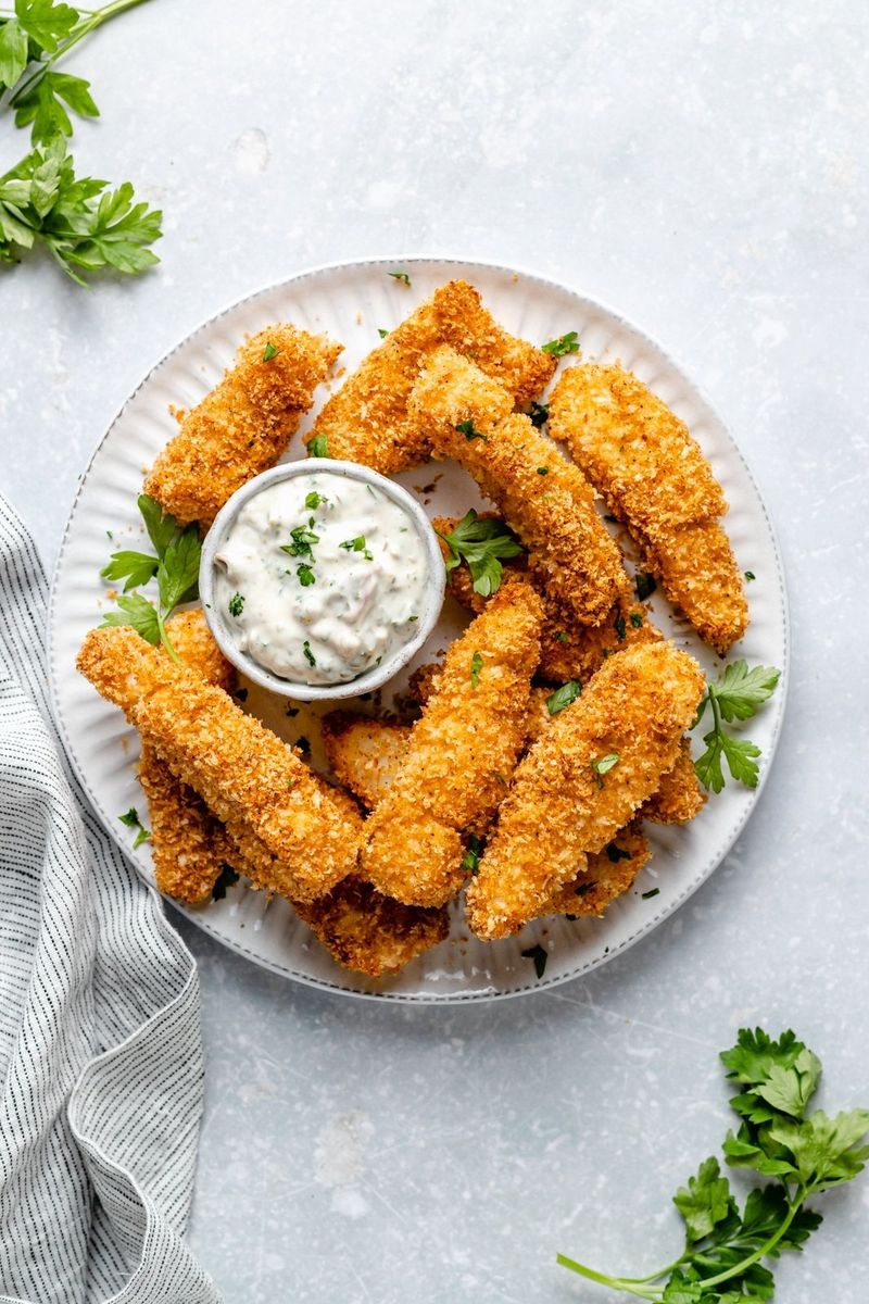 Fish Sticks and Tartar Sauce