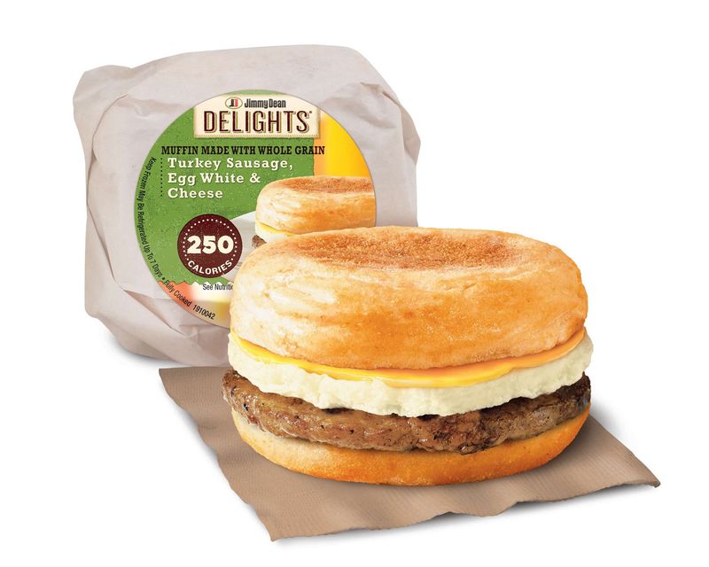Jimmy Dean Delights Turkey Sausage, Egg White & Cheese English Muffin