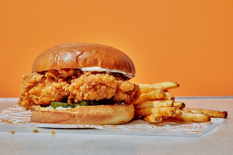 Popeyes Spicy Chicken Sandwich