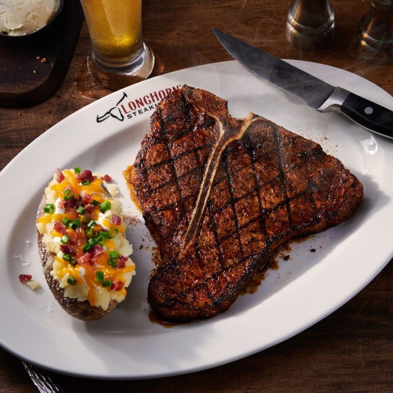 LongHorn Steakhouse (at certain locations)