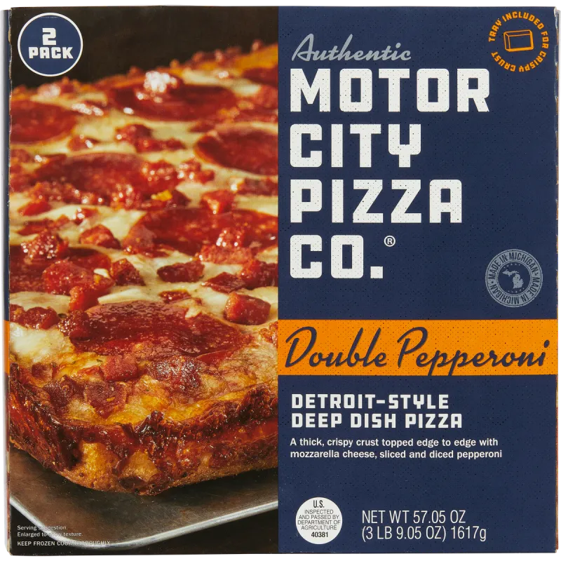 Motor City Pizza Co. Double Pepperoni (Detroit-Style)